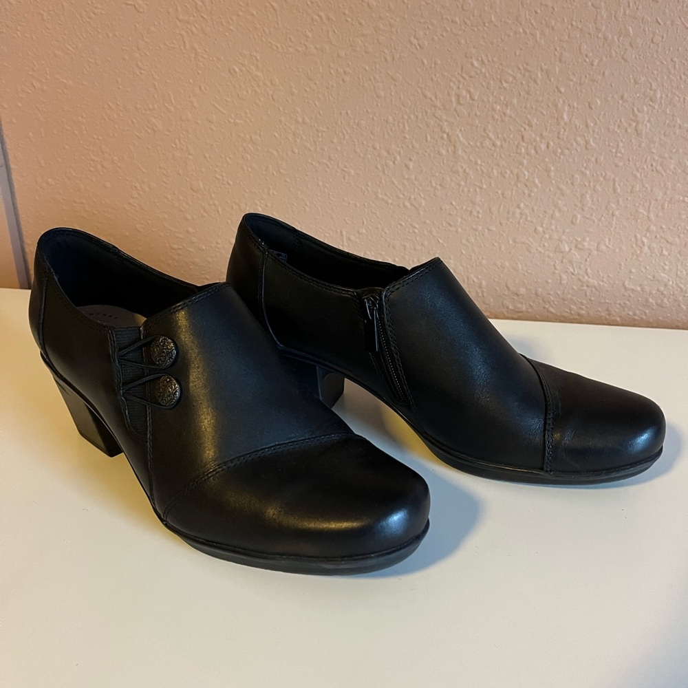 Clark’s Heeled Booties